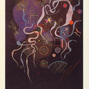 02-wassily-kandinsky-lithograph-dark-abstract-original Движение 1