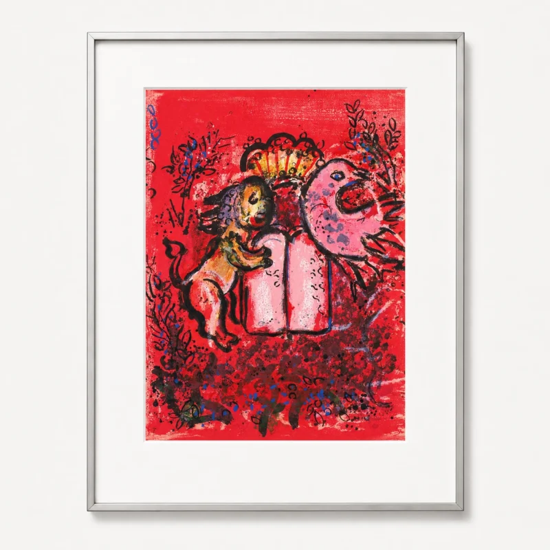 marc-chagall-lithograph-interior-mockup-01 Лев и десять записей