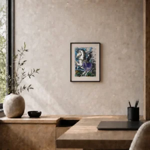 pablo-picasso-corrida-lithograph-mockup-22 Жаклин в синем