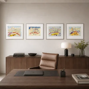 pablo-picasso-corrida-lithograph-mockup-58 Коррида