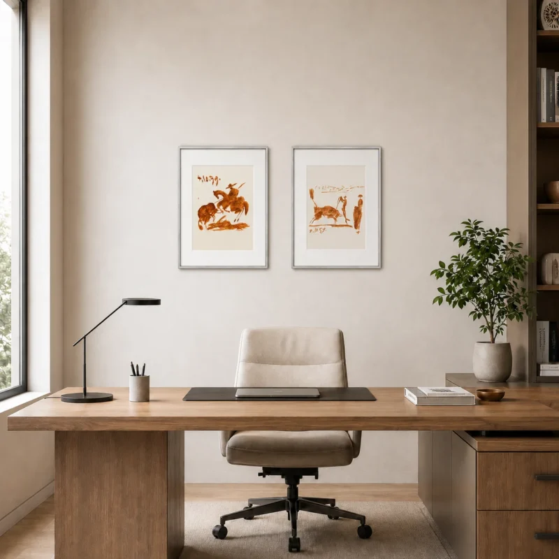 pablo-picasso-toreadors-lithograph-art-lover-home-styling-25 Матадор