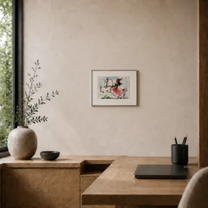 pablo-picasso-toreadors-lithograph-gallery-wall-mockup-11 Жаклин на лошади III