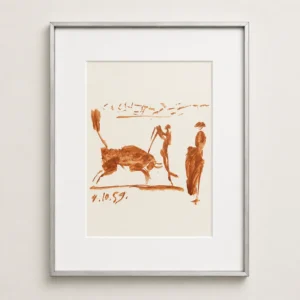 pablo-picasso-toreadors-lithograph-statement-wall-art-21 Матадор