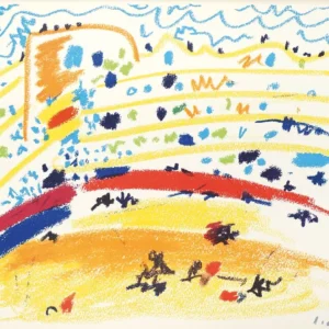 pablo-picasso-toros-y-toreros-lithograph-artwork-04 Коррида