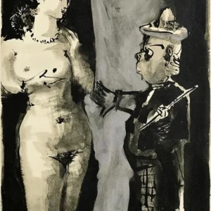 picasso15 Художник и модель