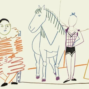 picasso8 Клоун и оруженосец