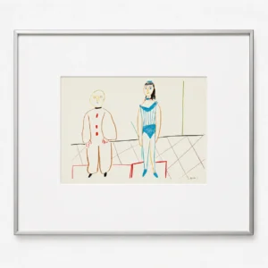 picasso_10_4 Клоун и акробатка
