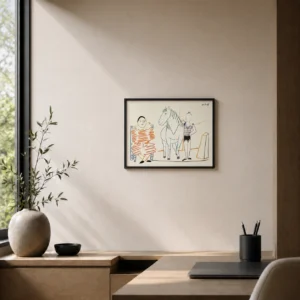 picasso_8_2 Клоун и оруженосец