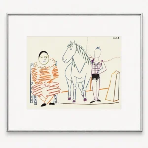 picasso_8_4 Клоун и оруженосец