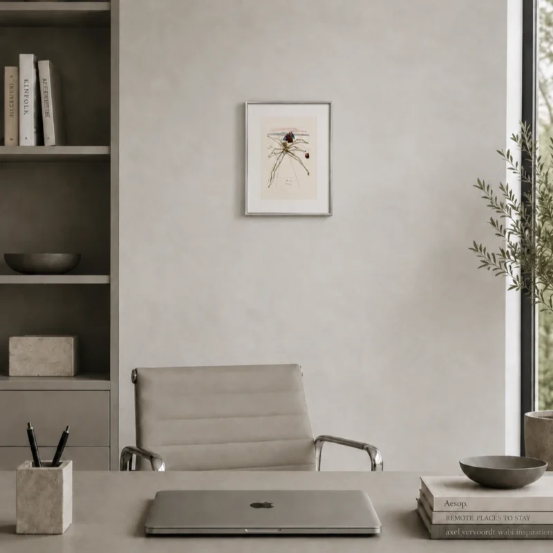 salvador-dali-bozhestvennaya-komediya-dante-litografiya-041 Покидая круг гнева (с подписью)
