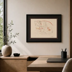 salvador-dali-lithograph-interior-mockup-07 Диана де Пуатье