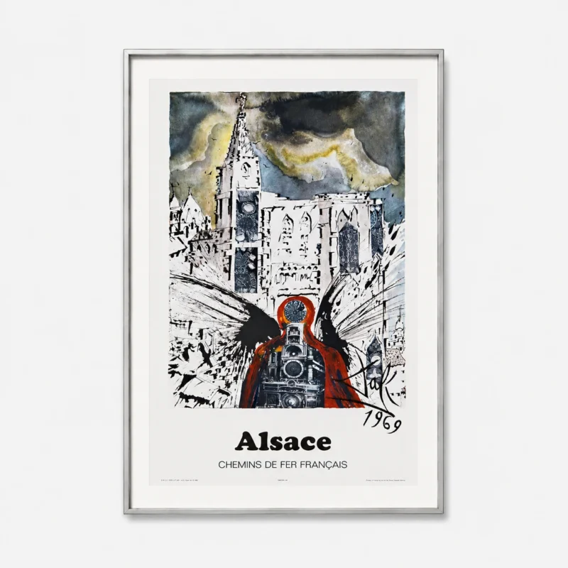 salvador-dali-lithograph-interior-mockup-13 Эльзас