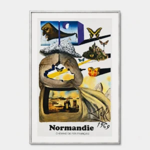 salvador-dali-lithograph-interior-mockup-16 Нормандия