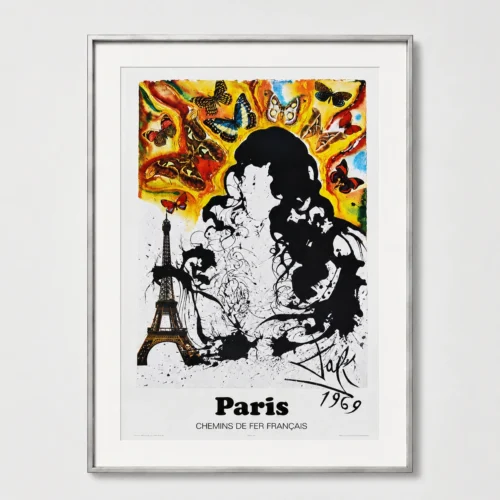 salvador-dali-lithograph-interior-mockup-18 Париж