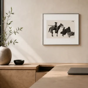 82-pablo-picasso-toros-y-toreros-mounted-torero-and-bulls-office-interior Быки и тореадоры III