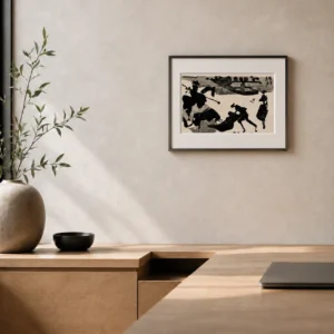 85-pablo-picasso-toros-y-toreros-corrida-crowd-and-horses-office-interior-i Действие на арене