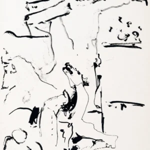 pablo-picasso-toreros-bullfighting-figures-vertical-drawing Христос (комплект из двух работ)