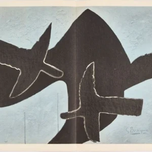 georges-braque-original-1960s-lithograph-source-03 Жорж Брак «Две черные птицы»