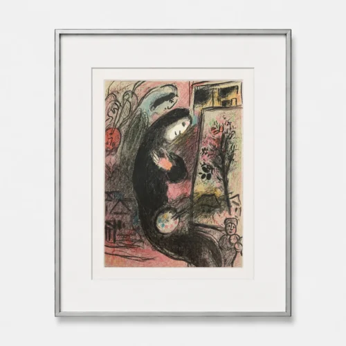 marc-chagall-original-lithograph-1957-mother-child-framed Вдохновение