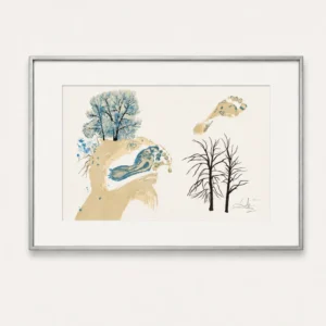 original-antique-vintage-lithograph-artwork-17 Зима (с подписью)