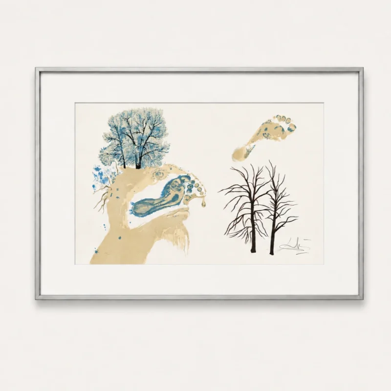 original-antique-vintage-lithograph-artwork-17 Зима (с подписью)