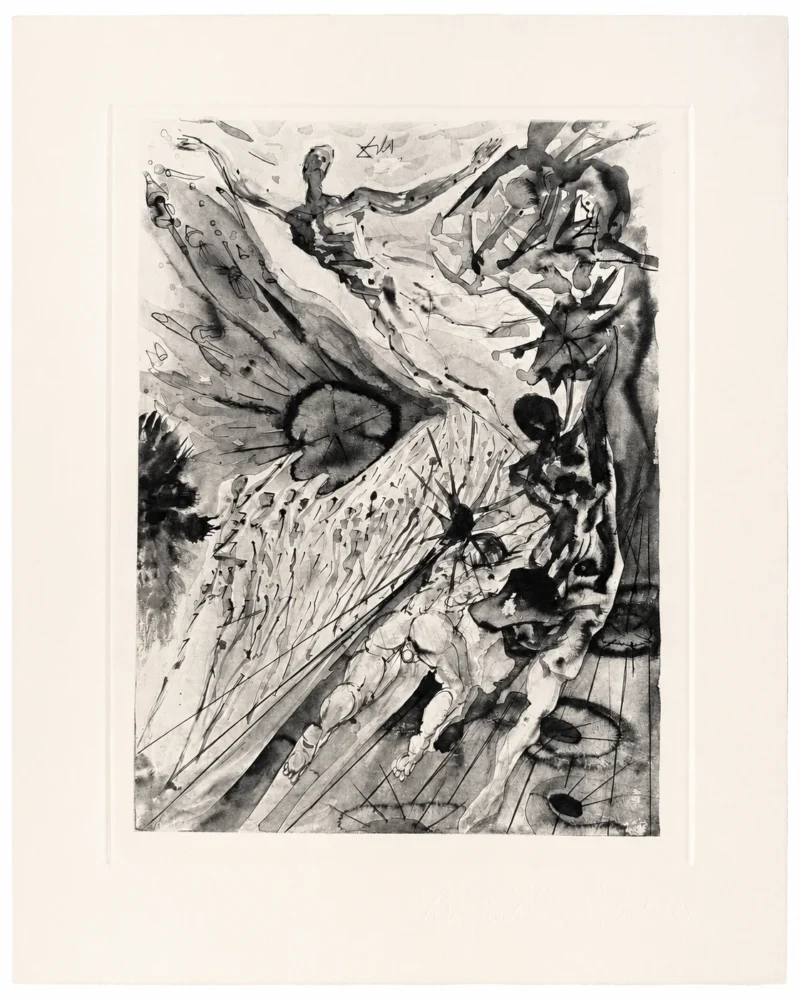 original-antique-vintage-lithograph-artwork-48 Встреча двух групп сладострастников (комплект из двух)