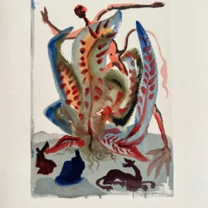 salvador-dali-divine-comedy-1960-lithograph-005 Чревоугодие
