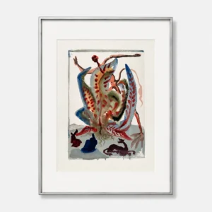 salvador-dali-divine-comedy-1960-lithograph-010 Чревоугодие