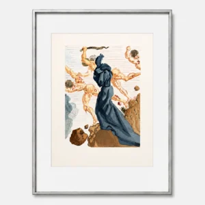 salvador-dali-divine-comedy-1960-lithograph-017 Берега Флегетона