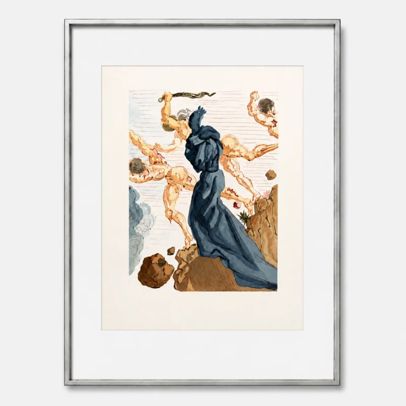salvador-dali-divine-comedy-1960-lithograph-017 Берега Флегетона