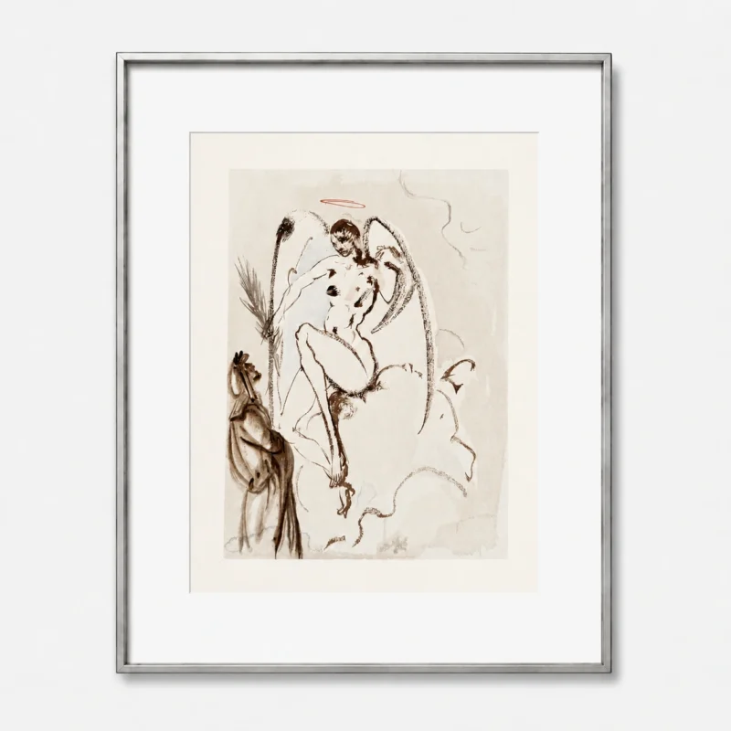 salvador-dali-divine-comedy-1960-lithograph-019 Архангел Гавриил