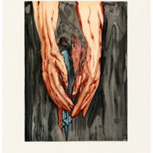 salvador-dali-divine-comedy-1960-lithograph-041 Руки Антея
