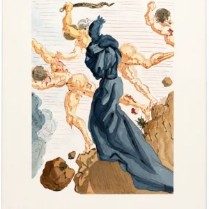 salvador-dali-divine-comedy-1960-lithograph-046 Берега Флегетона