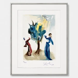 salvador-dali-divine-comedy-signed-lithograph-29 Древо наказания (ручная подпись карандашом)